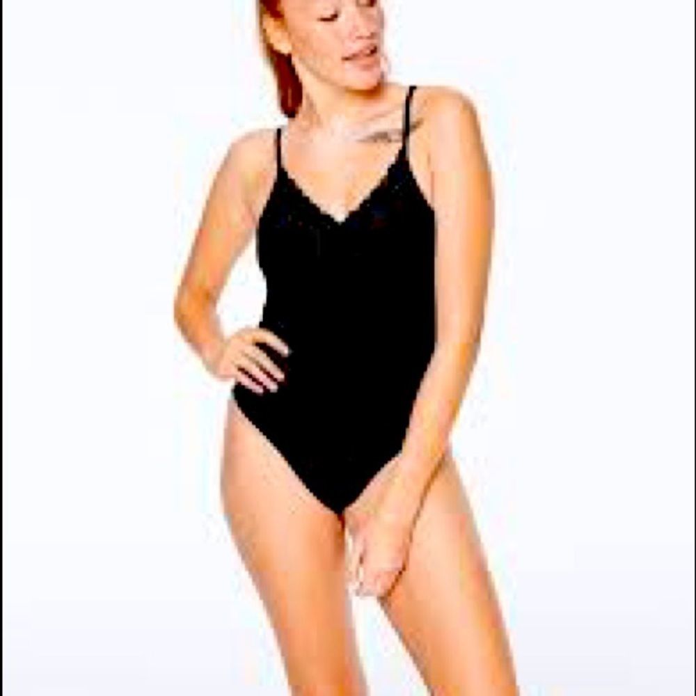 PINK Tank Top Cami Bodysuit NEW